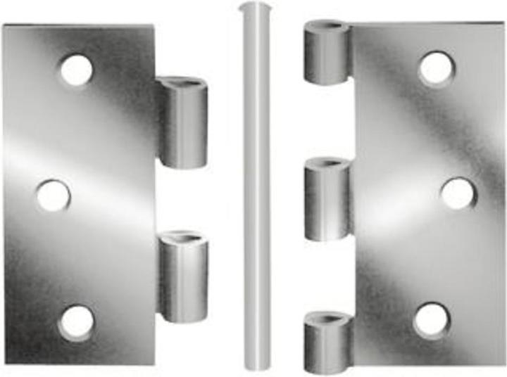 Actual product image Vormann Hinge Width 63 mm Thickness 1.5 mm Stainless steel V2A edged