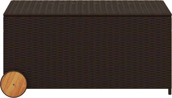 Actual product image vidaXL Gartentruhe mit Rollen 190L