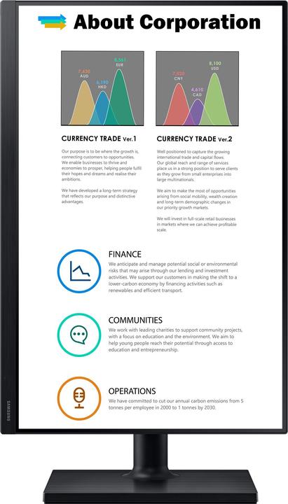 Produktbild Samsung F24T450GYU (1920 x 1200 Pixel, 24")