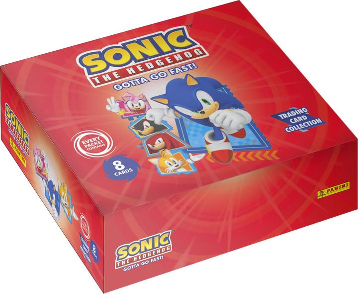 Actual product image Panini Sonic The Hedgehog - Gotta Go Fast! - Trading Cards Flow Packs Display (18) (English, Booster display)