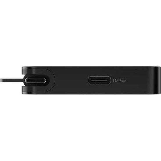 Thumbnail - Lenovo Usb-C Slim Travel (USB-C, 8 Ports), Dockingstation + USB Hub, Schwarz