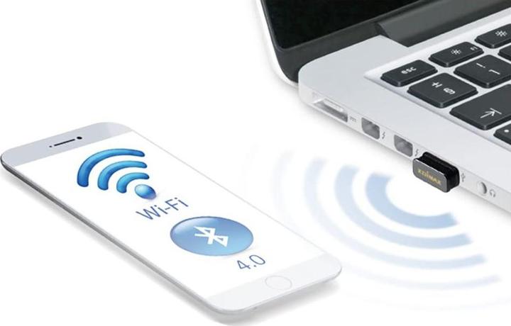 Actual product image edimax N150 Wi-Fi Bluetooth 4.0 Nano USB adapter (USB)