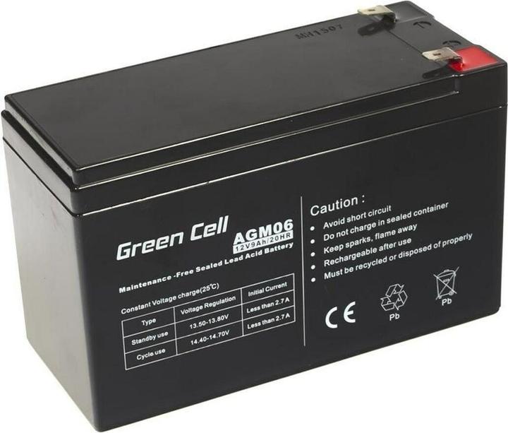 Produktbild GreenCell AGM06 (12 V, 9 Ah)