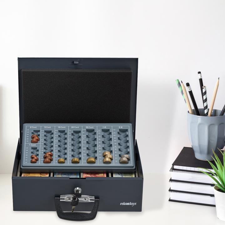 Actual product image Relaxdays Cash box