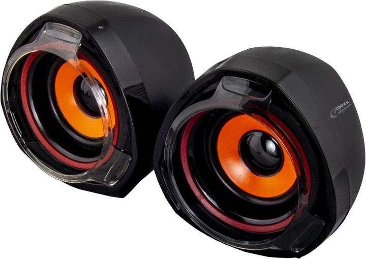 Esperanza EP141 USB 2.0 speaker system 5 W channels Black Orange