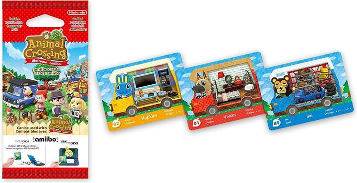 Produktbild Nintendo Animal Crossing: New Leaf amiibo cards (3 Stk.) (Switch)