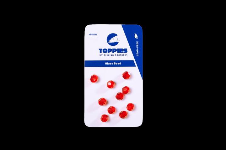 Image du produit Toppies Perles de verre Red