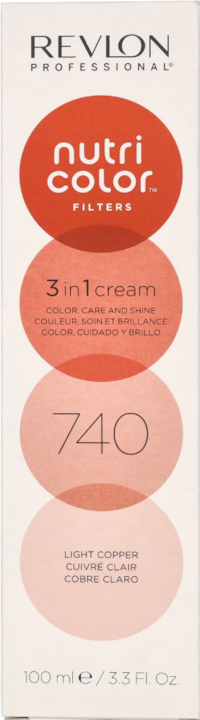 Produktbild Revlon Professional Nutri Color Filters (Mittelblond Kupfer Intensiv, 740 Light Copper)