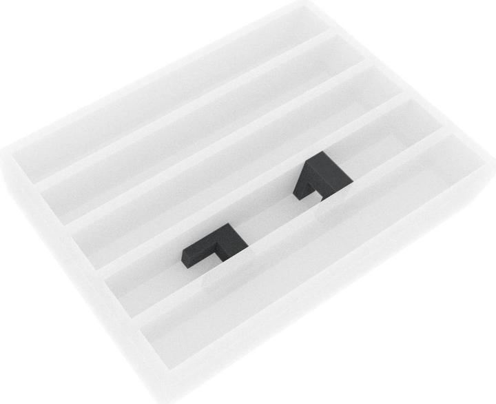Immagine prodotto Feldherr HS020A001 - 10 distanziali in gommapiuma / distanziali per modellismo ferroviario 50 mm x (Materiale sintetico)