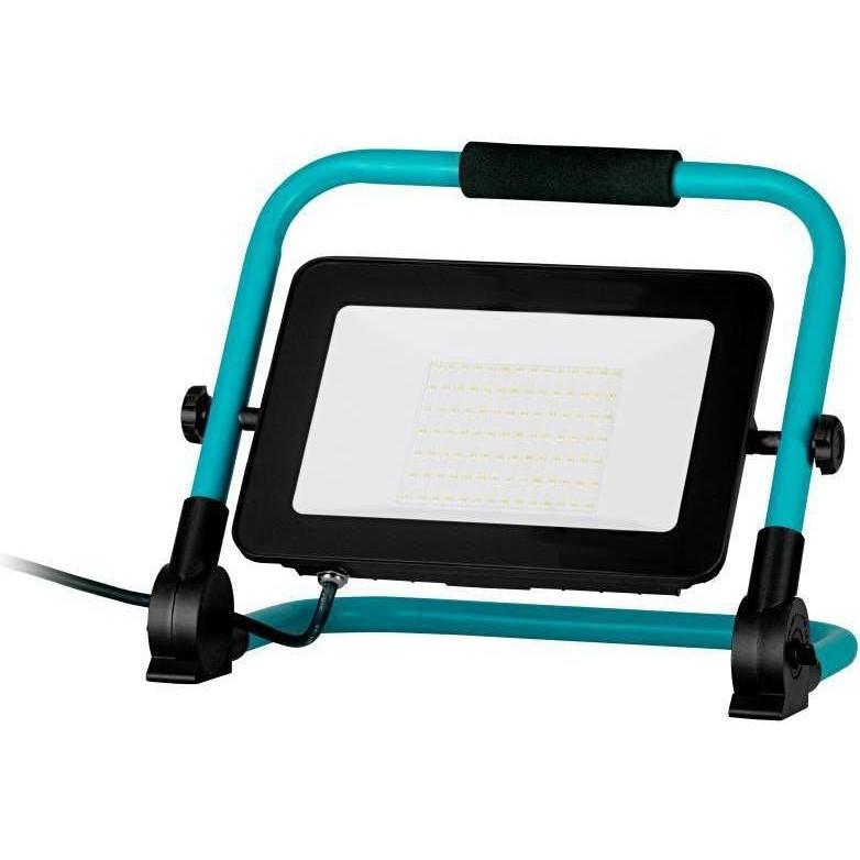 EGLO, Stehlampe, 900532 AVELAR LED Stehleuchte 100W 295x215mm Schwarz Türkis Weiss Neutralweiss IP65