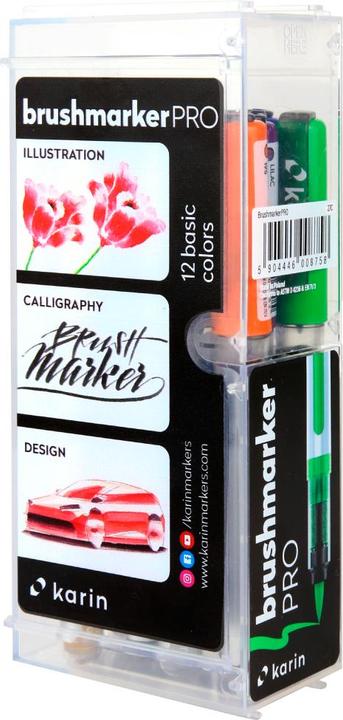 Actual product image Karin PRO - Brush Marker (12x)