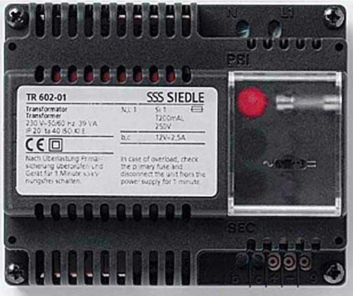 Produktbild Siedle Trafo