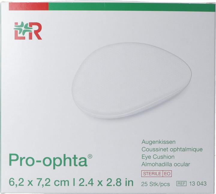 Produktbild Pro Ophta Augenkissen 6.2x7.2cm steril (25 x)