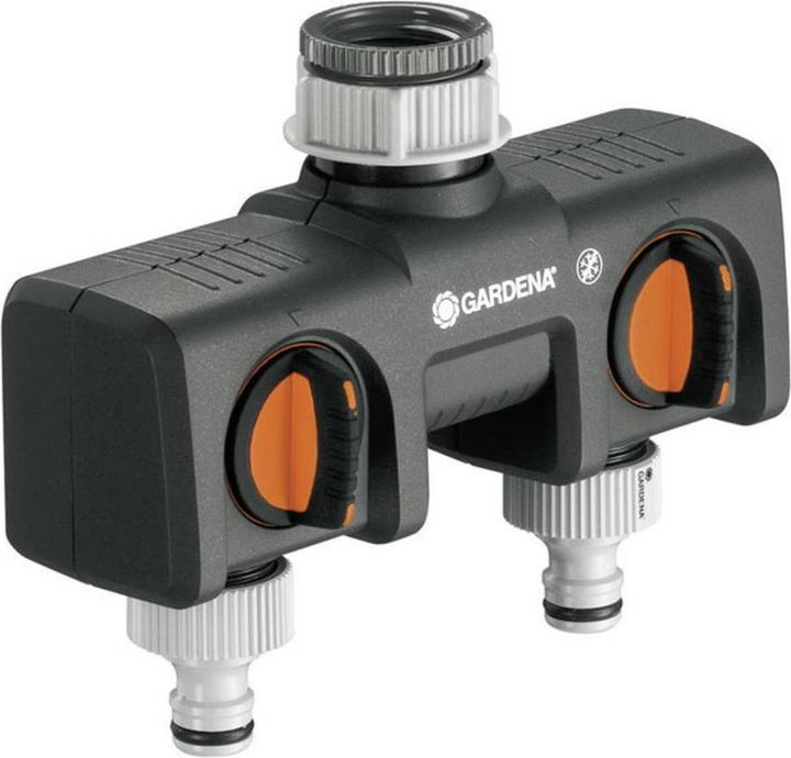 Productafbeelding Gardena 2-weg + watermeter (2-weg verdeler, 30.30 mm)