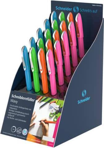 Image du produit Schneider Stylo plume Wavy, A, vert (Vert)