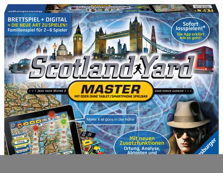 Produktbild Ravensburger Scotland Yard - Master (Deutsch, 2 - 6 Spieler)