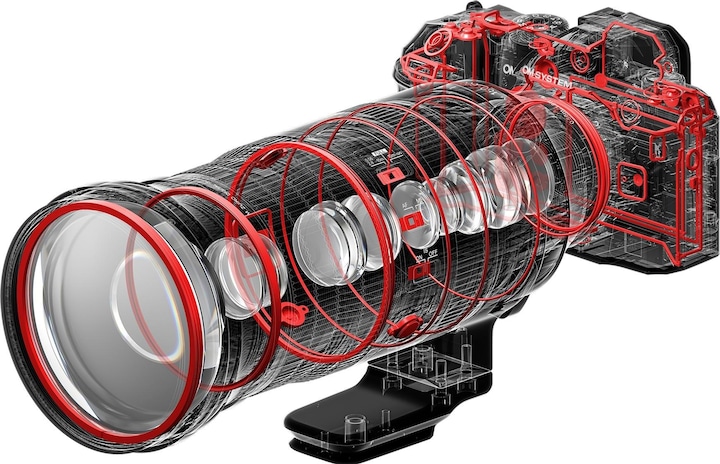 Productafbeelding OM System M.Zuiko Digital ED 150-600mm F5.0-6.3 IS (Micro Vier Derde, Micro Vier Derde)
