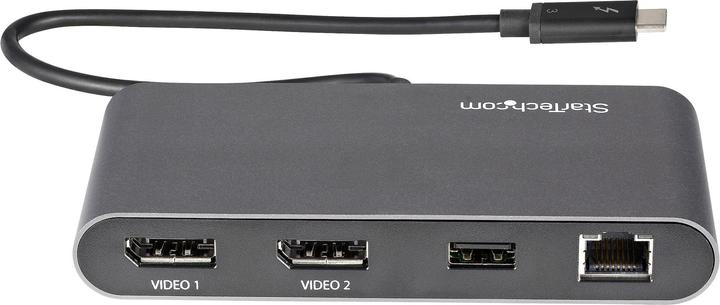 Actual product image StarTech TB3DKM2DPL (Thunderbolt, 4 Ports)
