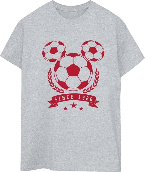 Immagine prodotto Disney Mickey Football Head Maglietta Ampia Donna (L)