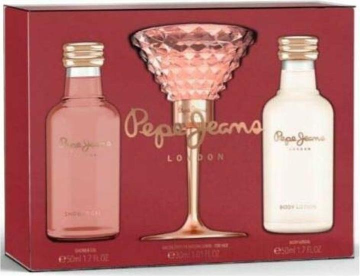 Immagine prodotto Pepe Jeans Set 3 pezzi per lei - EDP 30ml, lozione corpo 50ml, gel doccia 50ml (Set profumo)