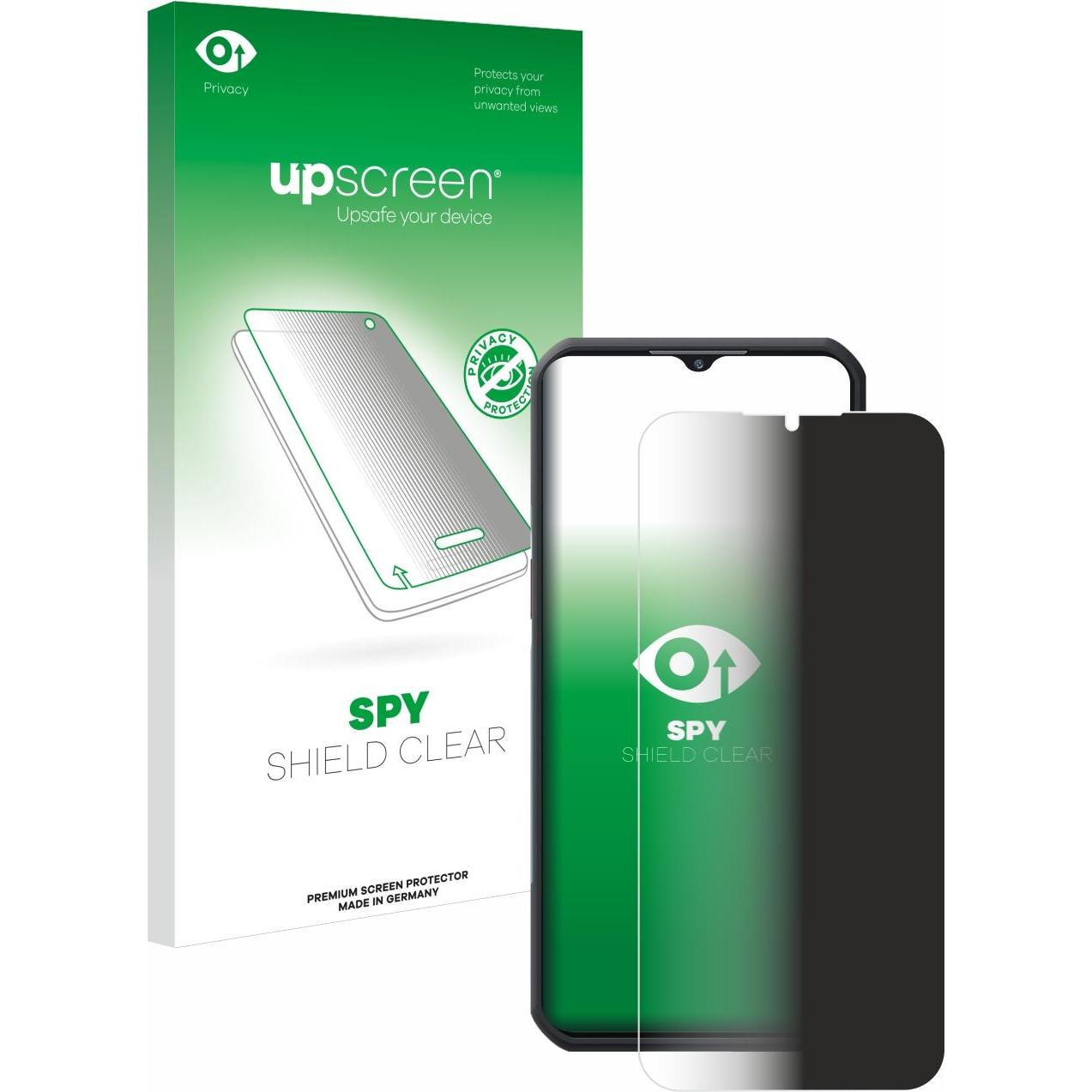 upscreen Spy Shield Blickschutzfolie (1 Stück, Samsung Galaxy A35), Smartphone Schutzfolie, Blau
