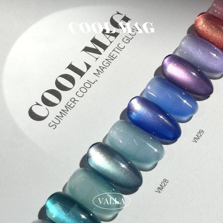 Produktbild Valla COOLMAG 7pcs/set (Gel-Effekt Nagellack)