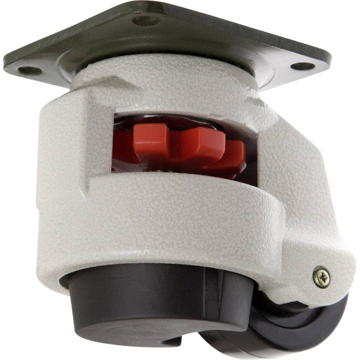 Image du produit Toolcraft Roulette pivotante à niveler Plaque à visser