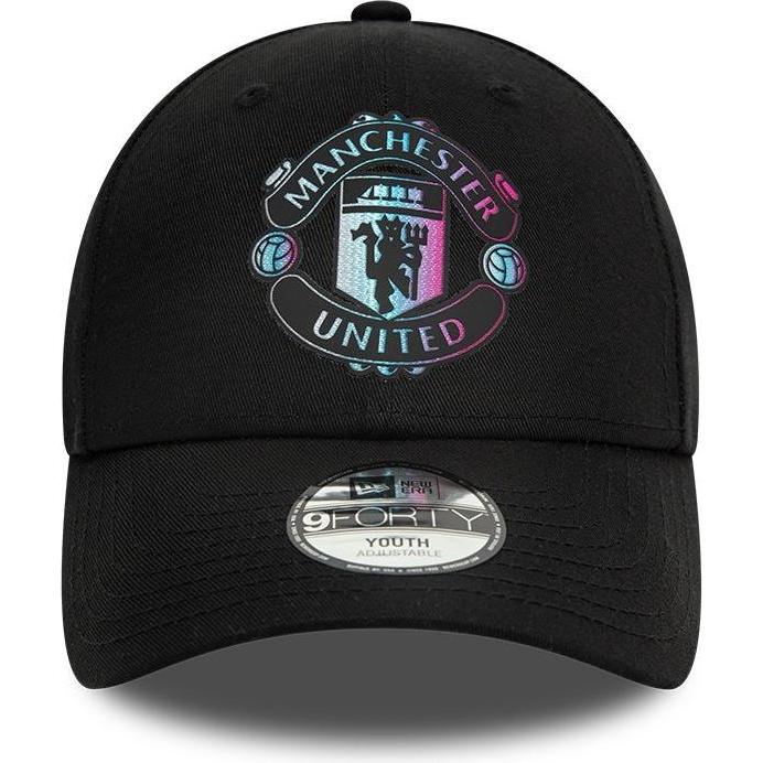 Thumbnail - New Era, Jungen, Cap, Kinder 9Forty Adjustable Cap - Manchester United - C, Schwarz, (53, 54 C, 52 C)
