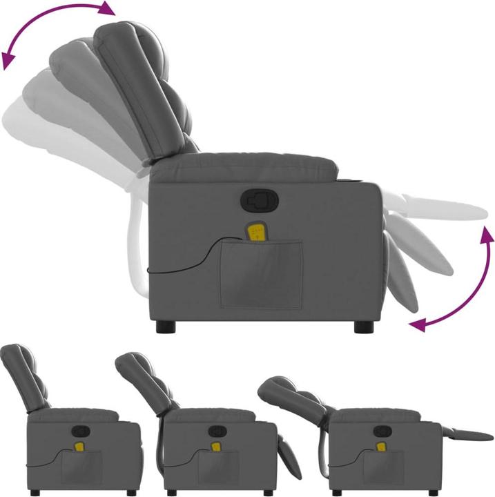 Actual product image VidaXL Massage-Relaxsessel