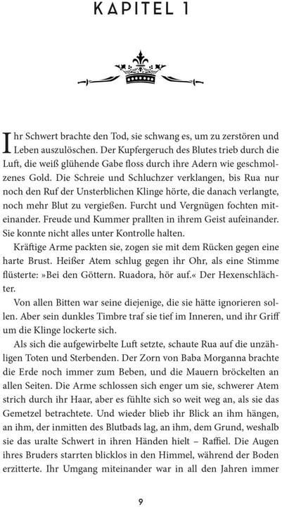 Actual product image The Five Crowns of Okrith 2: The Witches Blade (A.K. Mulford, Ulrike Gerstner, German)