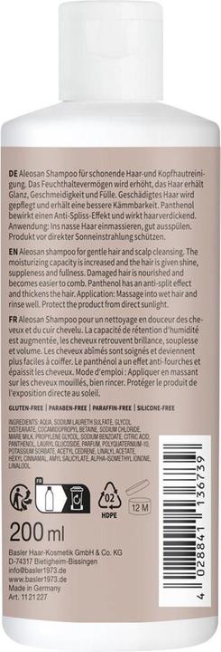 Produktbild Basler Aleosan Stutenmilch Shampoo (200 ml, Flüssiges Shampoo)