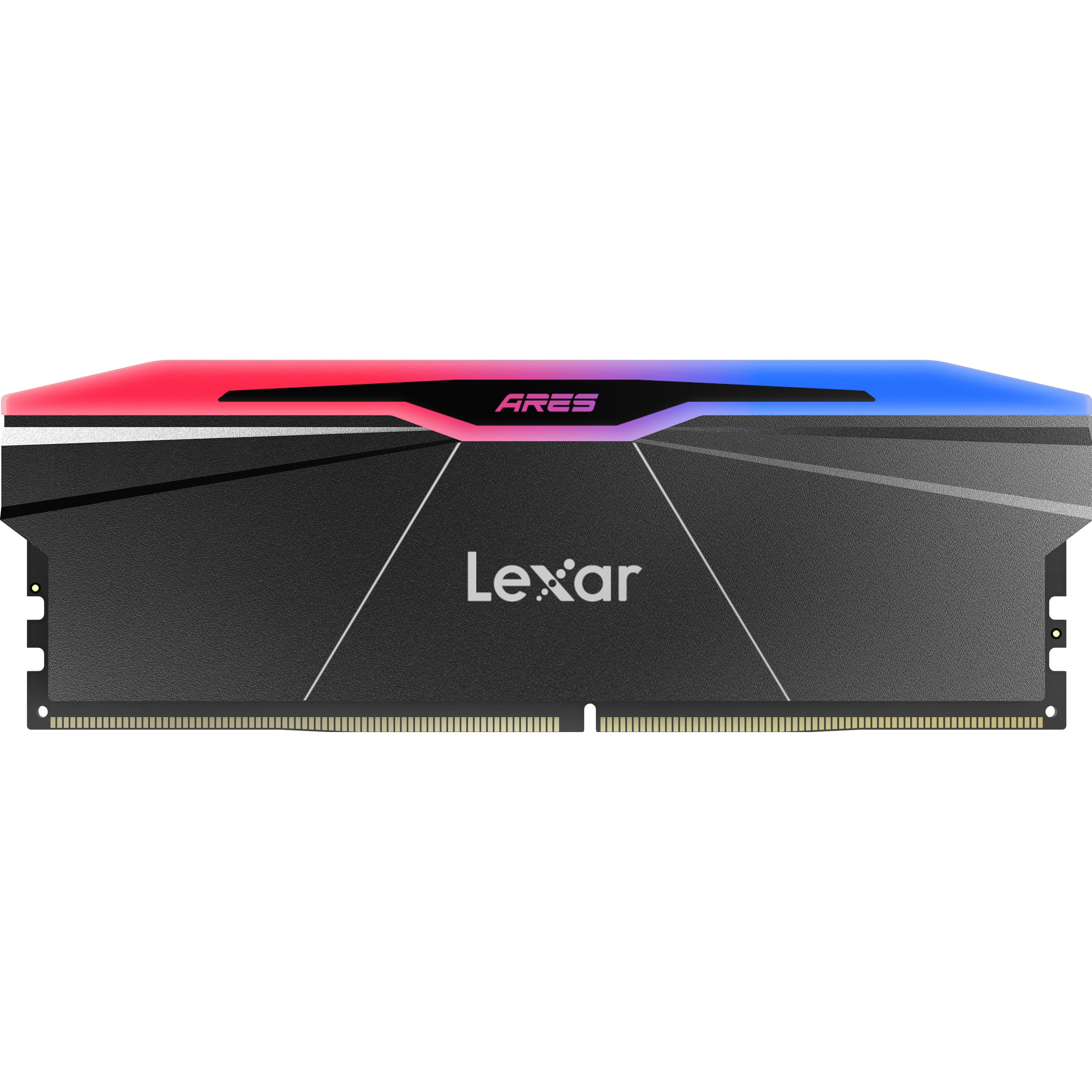 Lexar Nero Ares Rgb (2 X 16Gb, 6000 Mhz, Ram Ddr5, U-Dimm), Memoria Ram,