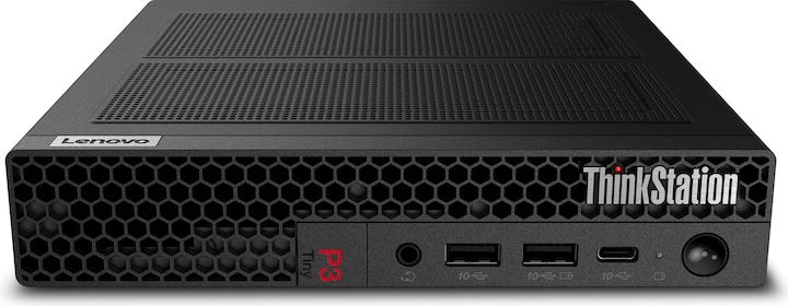 Image du produit Lenovo ThinkStation P3 Tiny (Intel Core i9-14900, 64 Go, 1000 Go, RTX A1000)