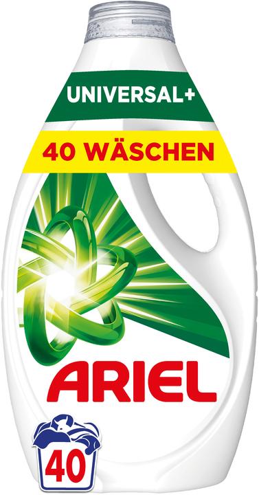 Ariel Universal+ (40 Cycles de lavage, Lessive liquide)