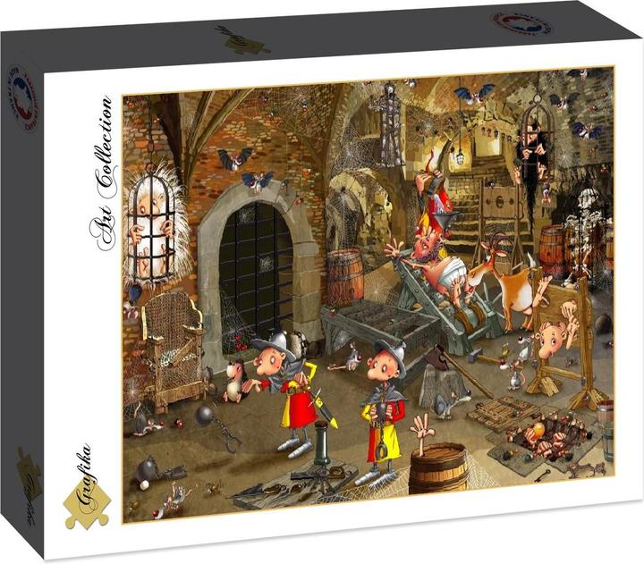 Immagine prodotto Grafika Puzzle 2000 pezzi François Ruyer: Dungeon (2000 pezzi)