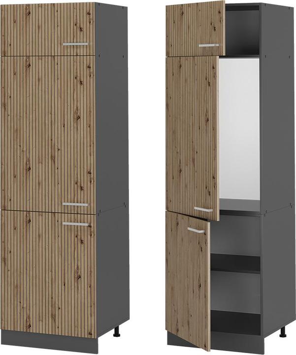 Produktbild Vicco Kühlumbauschrank R-Line (60 x 57.20 x 207 cm)