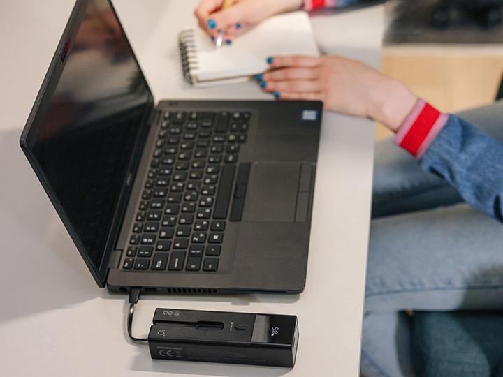 Actual product image Tracer POWERBANK QUANT 10000MAH 100W PD+QC (10000 mAh, 100 W, 37 Wh)