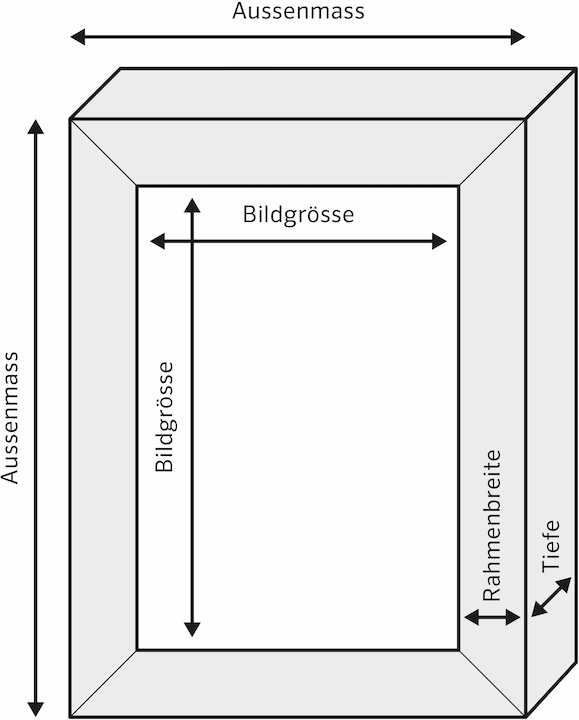 Actual product image micasa Cross (24 x 30 cm)