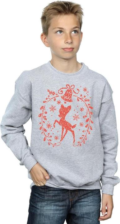 Produktbild Disney Bambi Christmas Wreath Sweatshirt Jungen (116)