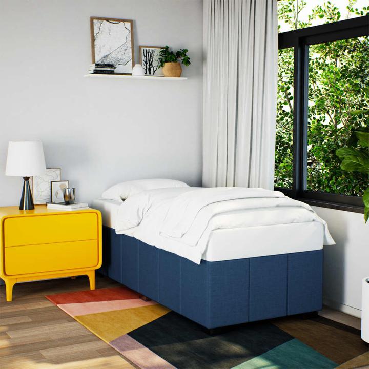 Actual product image vidaXL Fabric bed frame (100 x 200 cm)
