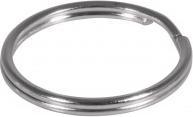 Actual product image Rayher Keyring, 20mm ø, platinum, 6 pieces