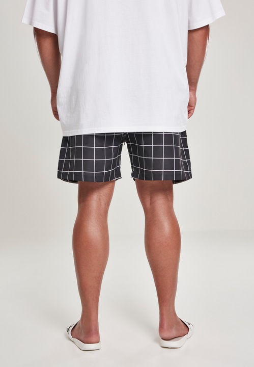 Actual product image Urban Classics Check Swim Shorts (S)