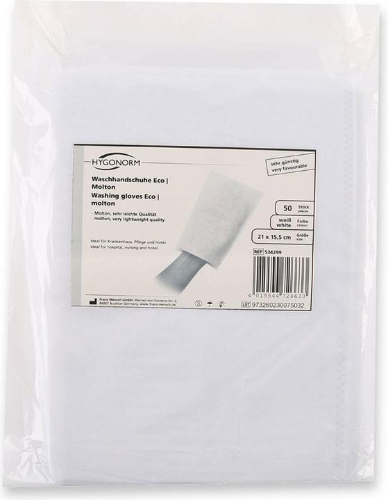 Actual product image Hygostar Einwegwaschhandschuhe | Molton