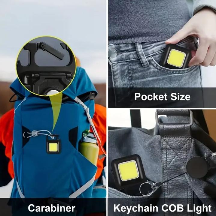 Actual product image Dema LED key fob torch (6 cm, 800 lm)