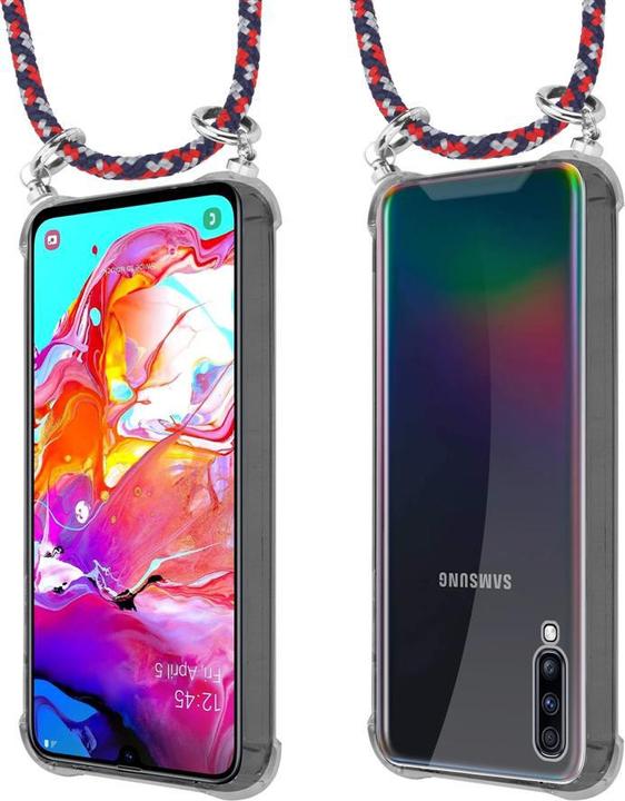 Produktbild Cadorabo TPU Handy Kette SILBER Cover