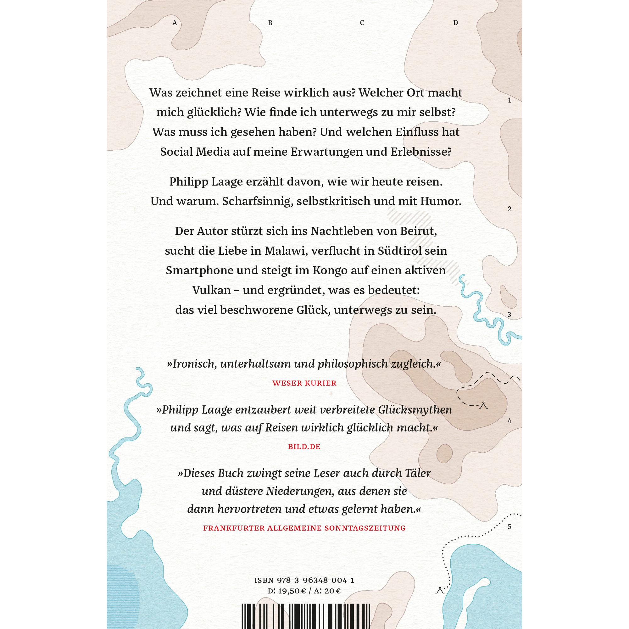 Thumbnail - Vom Glück zu reisen - Ein Reisehandbuch, Ratgeber von Philipp Laage