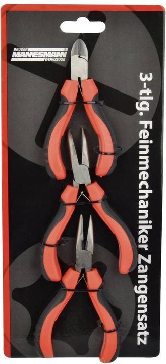 Productafbeelding Mannesmann M10850 Werkplaats tangenset 3 stuks