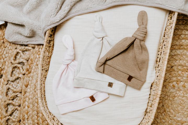 Immagine prodotto Baby's only Cappello annodato solo per bambini, miele melange