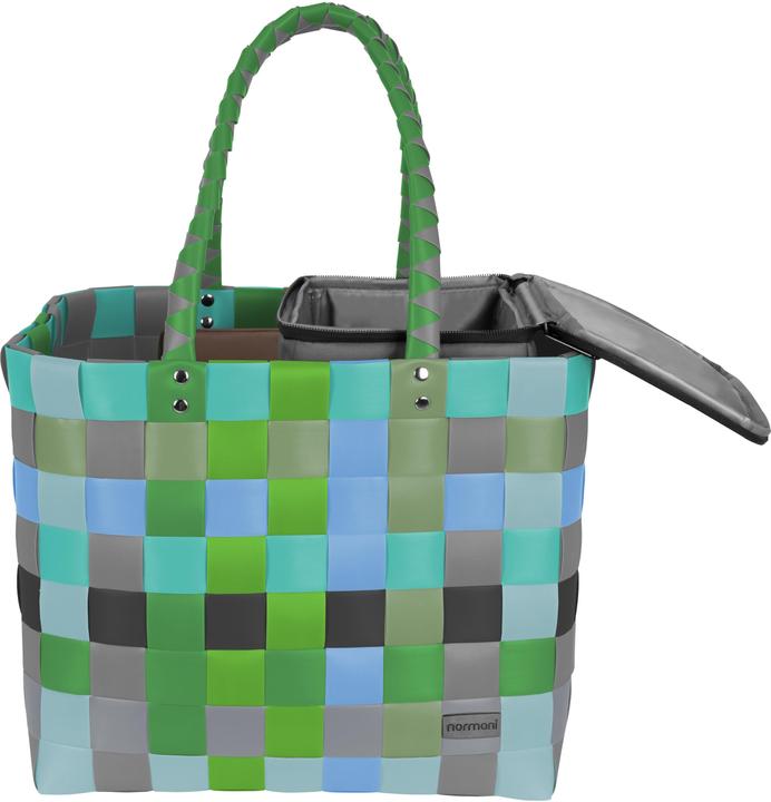Actual product image Normani Flechtkorb mit kleiner Kühltasche (9 l)