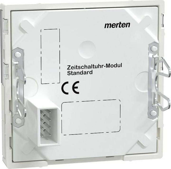 Produktbild Merten Zeitschaltuhr-Modul MEG5754-0319 Standard polarweiss glänzend System M